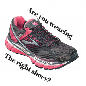 Are you wearing the right shoes?