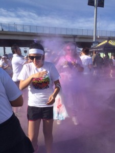 Graffiti Run start line