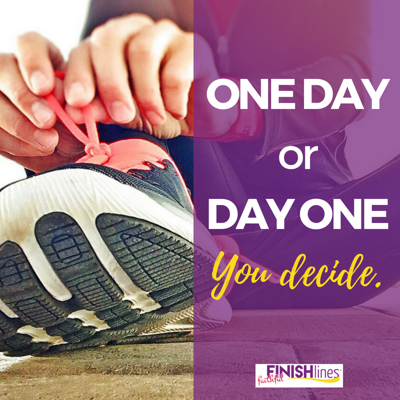 One day or day one. You decide.