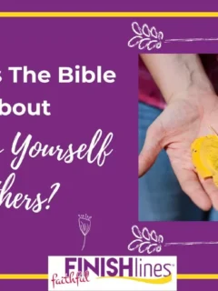 What Does The Bible Say About Comparing Yourself To Others? - A woman holding a yellow leaf.